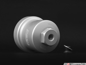 Billet Aluminum Oil Filter Housing With Removal Tool - Silver Anodized