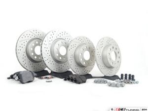 Performance Front & Rear Brake Service Kit (312x25/272x10)
