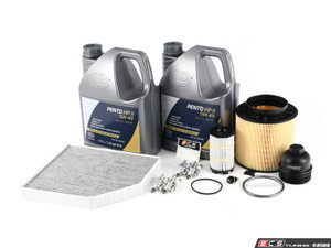 40K Service Kit - With ECS Magnetic Drain Plug & Billet Oil Filter Housing