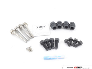 rear pad and rotor installation kit - stage 1