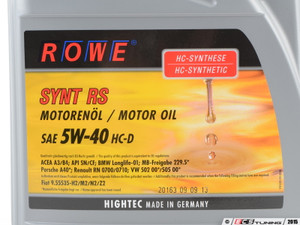 Rowe Oil Change Kit / Inspection I