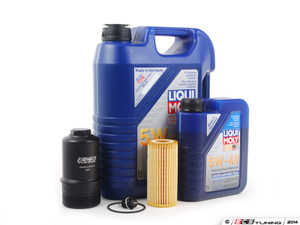 Oil Service Kit - With Magnetic Drain Plug & Black Billet Aluminum Oil Filter Housing