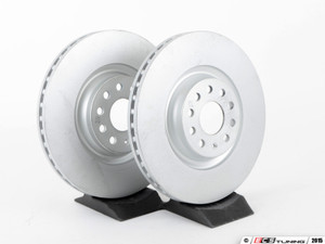 Front Big Brake Kit - Stage 2 - Black Calipers - Plain Rotors (340x30)
