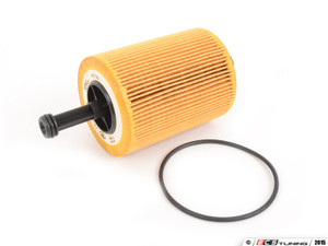 Black Billet Aluminum Oil Filter Housing - With Filter | ES2827112