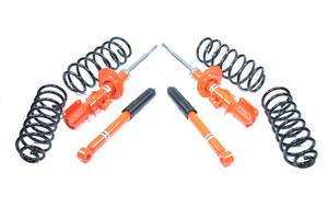 KONI STR.T/Eibach Kit- 4 STR.T (orange) dampers, 4 Eibach lowering springs | 1125 1018