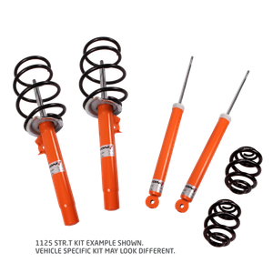 KONI STR.T/Eibach Kit- 4 STR.T (orange) dampers, 4 Eibach lowering springs | 1125 1018