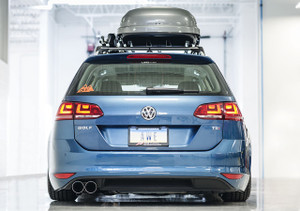 AWE Tuning VW MK7 Golf SportWagen Track Edition Exhaust with Chrome Silver Tips (90mm)