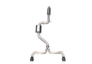 AWE Tuning VW MK7 GTI Touring Edition Exhaust - Diamond Black Tips