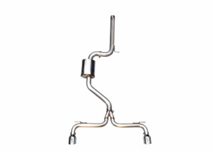 AWE Tuning VW MK7 GTI Track Edition Exhaust - Chrome Silver Tips