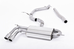 Milltek Particulate Filter Back - A3 2.0 TDI 170bhp 2WD Sportback DPF 2008-2012