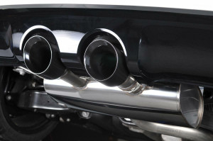 Milltek 3" Race Resonated Cat Back Exhaust - Black Velvet Tips - MK6 Golf R