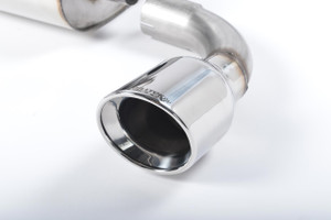 Milltek Non Resonated Cat Back Exhaust - 100mm Jet Tips- MK4 Golf R32