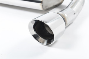 Milltek Resonated Cat Back Exhaust - Polished Tips - MK7 Golf GTI
