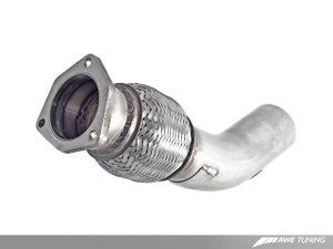 AWE Tuning S5 Cabrio Touring Edition Exhaust System (Exhaust + Non-Resonated Downpipes) - Diamond Black Tips