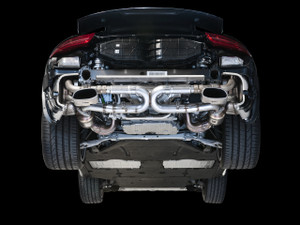 AWE Tuning 991 Carrera Performance Exhaust - Chrome Silver Tips