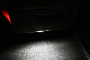 LED Door Warning Light Housing - Pair - Audi