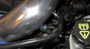 Air Inlet Pipe - Red - Volvo C30 / C70 / S40 / V50 T5