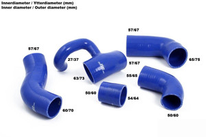 Pressure Hose Kit - Black - 850 / S70 / V70 Turbo 94-98