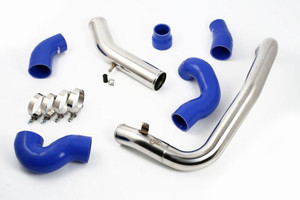 Turbo Pressure Pipe Kit - Blue - w/o BOV Adapter - S60 / V70 / XC70 Turbo 2003+