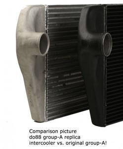 Aluminum Intercooler - Volvo 240 Group-A replica