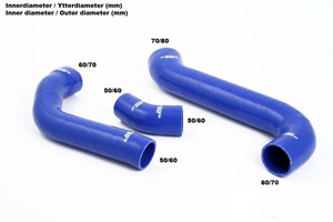 Turbo Pressure Hose Kit - Blue - Volvo C30 / C70 / S40 / V50 T5