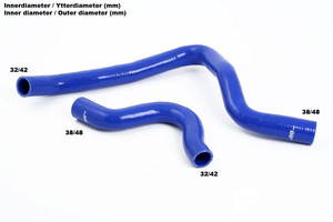 Radiator Hose Kit - Black - 850 / S70 / V70 / C70 Turbo