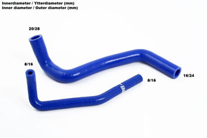 Coolant Overflow Hose Kit - Black - 850 / S70 / V70 / C70 1993-1998