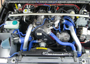 Volvo 740/940 Turbo 92-98 Black Pressure hoses