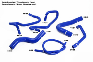 Volvo 960/SV90 Coolant hoses Blue