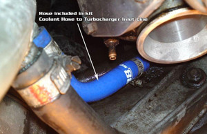 Turbo Coolant Hose Kit - Blue