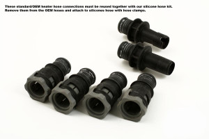 Heater Hose Kit - Blue - Volvo C30 / C70 / S40 / V50 T5