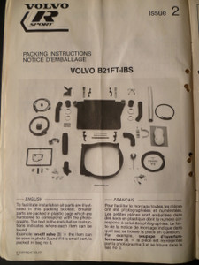 Volvo 240 Turbo B21FT Blue Pressure hoses