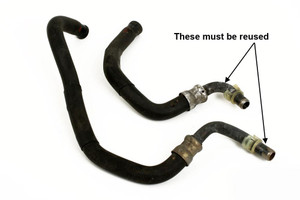 Heater Hose Kit - Black - 850 / S70 / V70 / C70