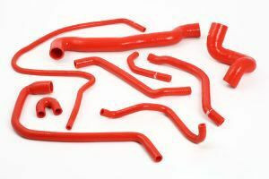 SAAB 900/9-3 Turbo 94-00 Red Coolant hoses