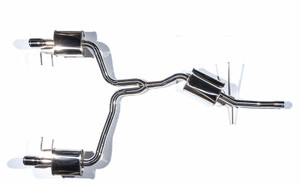 CTS TURBO B8 A4 2.0T CATBACK - Dual