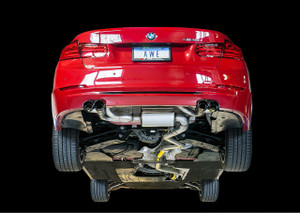 AWE Tuning BMW F3X N20/N26 328i/428i Touring Edition Exhaust, Quad Outlet -- Chrome Silver Tips (80mm)