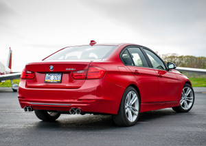 AWE Tuning BMW F3X N20/N26 328i/428i Touring Edition Exhaust, Quad Outlet -- Chrome Silver Tips (80mm)