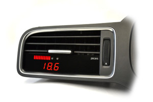 P3CARS VIDI Integrated Digital Vent Gauge - VW MK6 JETTA TDI