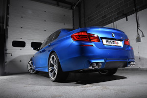 Milltek Cat-Back Exhaust With Titanium Tips - BMW F10 M5