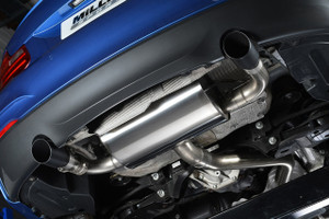 Milltek Cat-Back Exhaust Race System With Cerakote Black Tips - BMW M235i