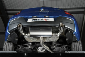Milltek Cat Back Exhaust Race Verison With Polished Tips  - BMW M 135i 3 & 5 Door (F21 & F20)