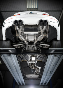 Milltek Cat Back Exhaust With Brushed Titanium Tips - BMW M3 (F80)
