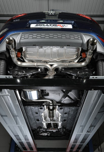 Milltek Cat-Back Exhaust With Titanium Tips - VW MK7 Golf GTI