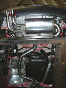Milltek Non-Resonated Turbo-Back Exhaust Including High-Flow Sports Cat With Cerakote Black Tips- VW Golf MK5 GTI 2.0T