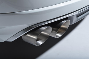 Milltek Non-Resonated Cat Back Exhaust With Titanium Tips  - Audi S8 4.0 TFSI Quattro Tiptronic