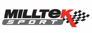 Milltek Resonated Cat Back Exhaust With Dual Polished Tips  - Audi A3 8V 2.0 TFSI Quattro Tiptronic