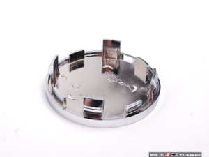 Center Cap - Black/Chrome - Priced Each