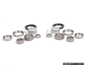 4-5 Lug Conversion Kit - Cross Drilled & Slotted Rotors - Rear