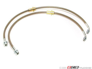 ECS Stainless Steel Brake Line Kit-2 Line Front Kit