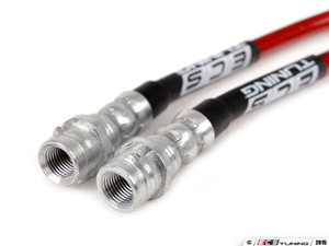 Front & Rear Exact-Fit Stainless Steel Brake Lines - Kit